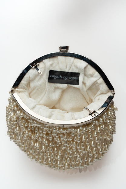 PEARL TREASURE CLUTCH SNOWFLAKE