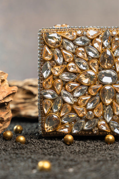 DIAMOND CASKET SILVER GOLD
