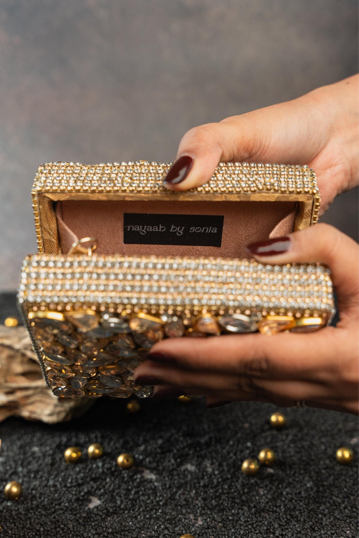 DIAMOND CASKET SILVER GOLD MINI