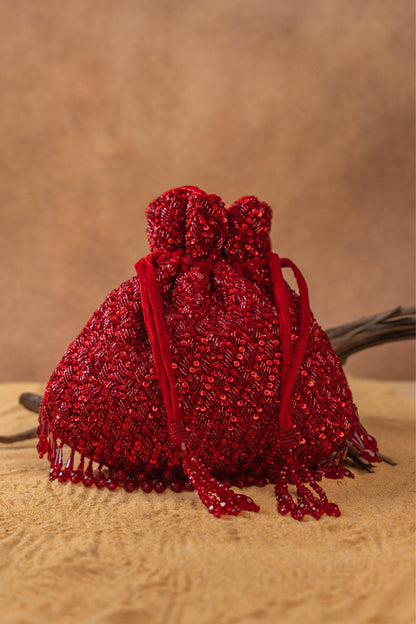 SHIMMER VIEL RED