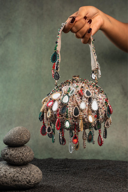 AAINA CLUTCH RANGEELA