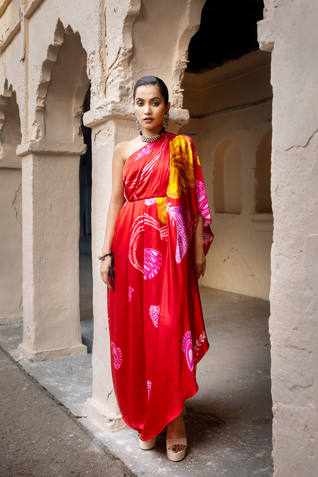 TEMPLE MOR DRESS