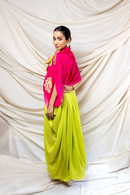 DEVI PHOOL KAFTAN SET