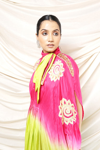 DEVI PHOOL KAFTAN SET