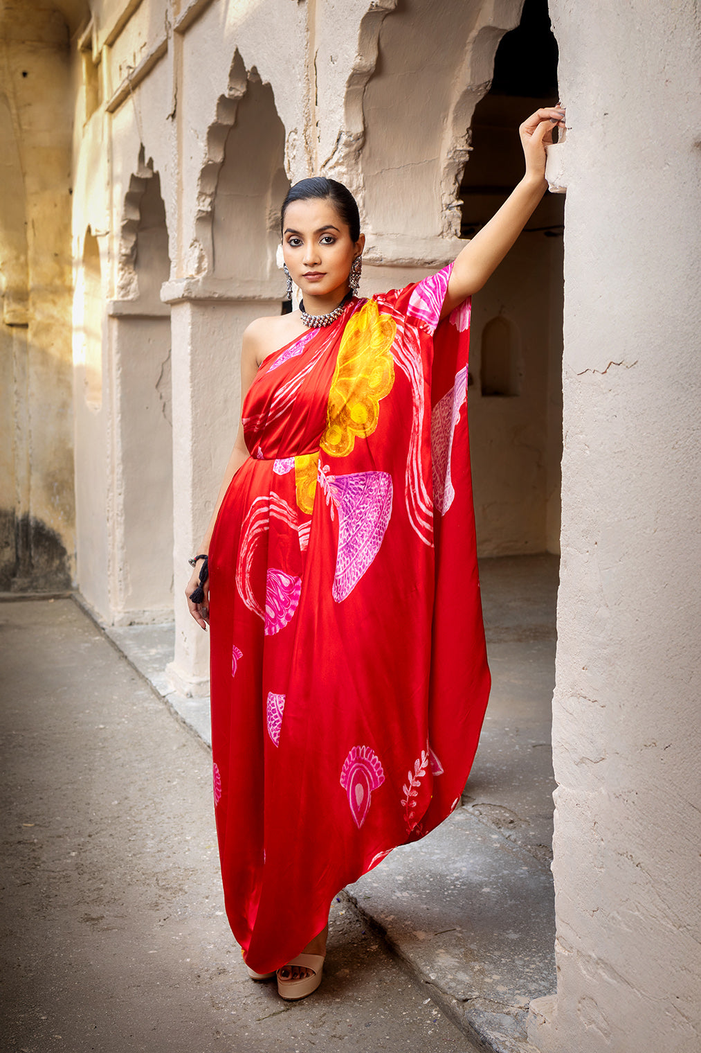 TEMPLE MOR DRESS