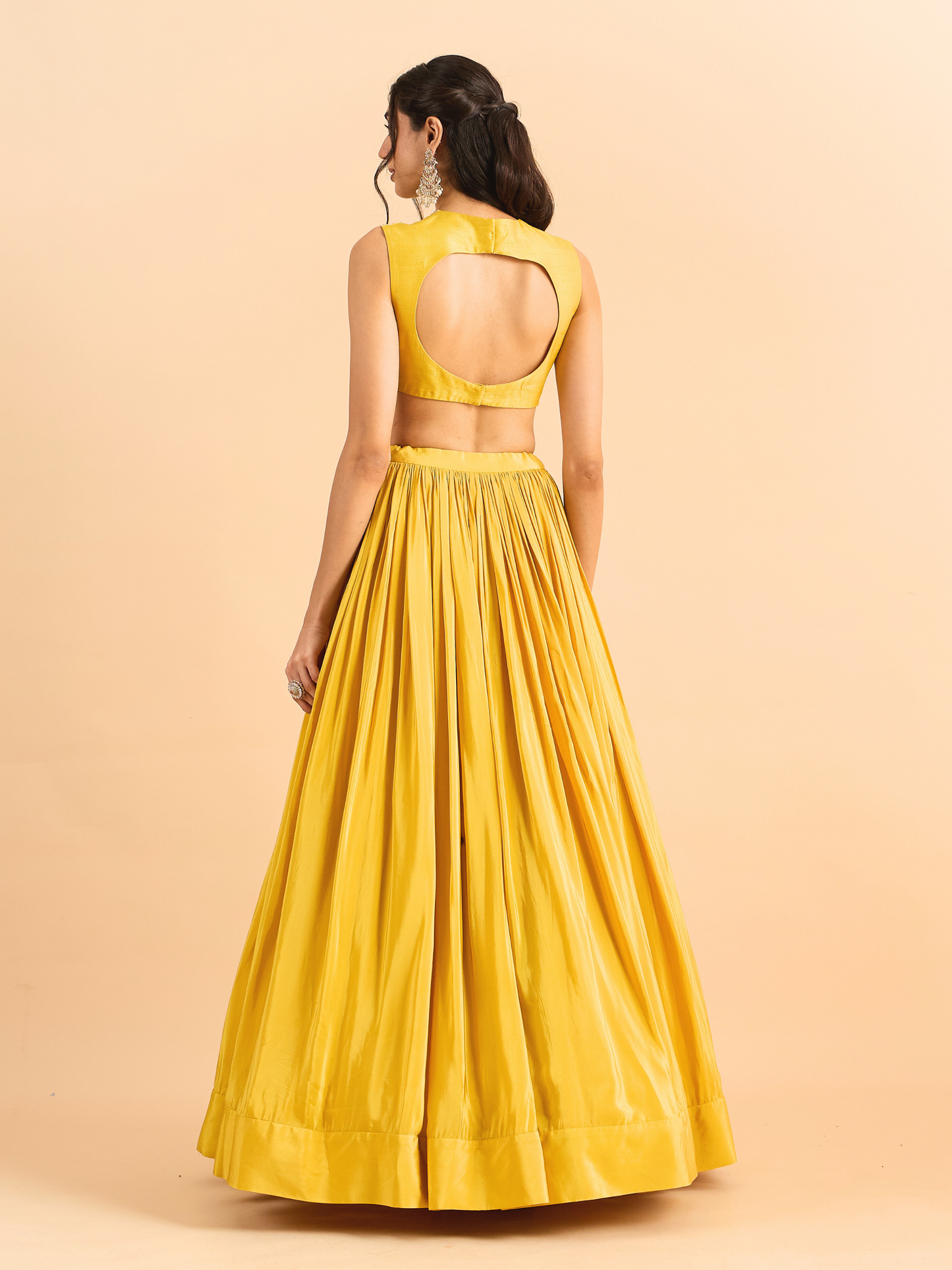 MUSTARD ARISA LEHENGA SET