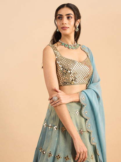 SAJDA LEHENGA SET