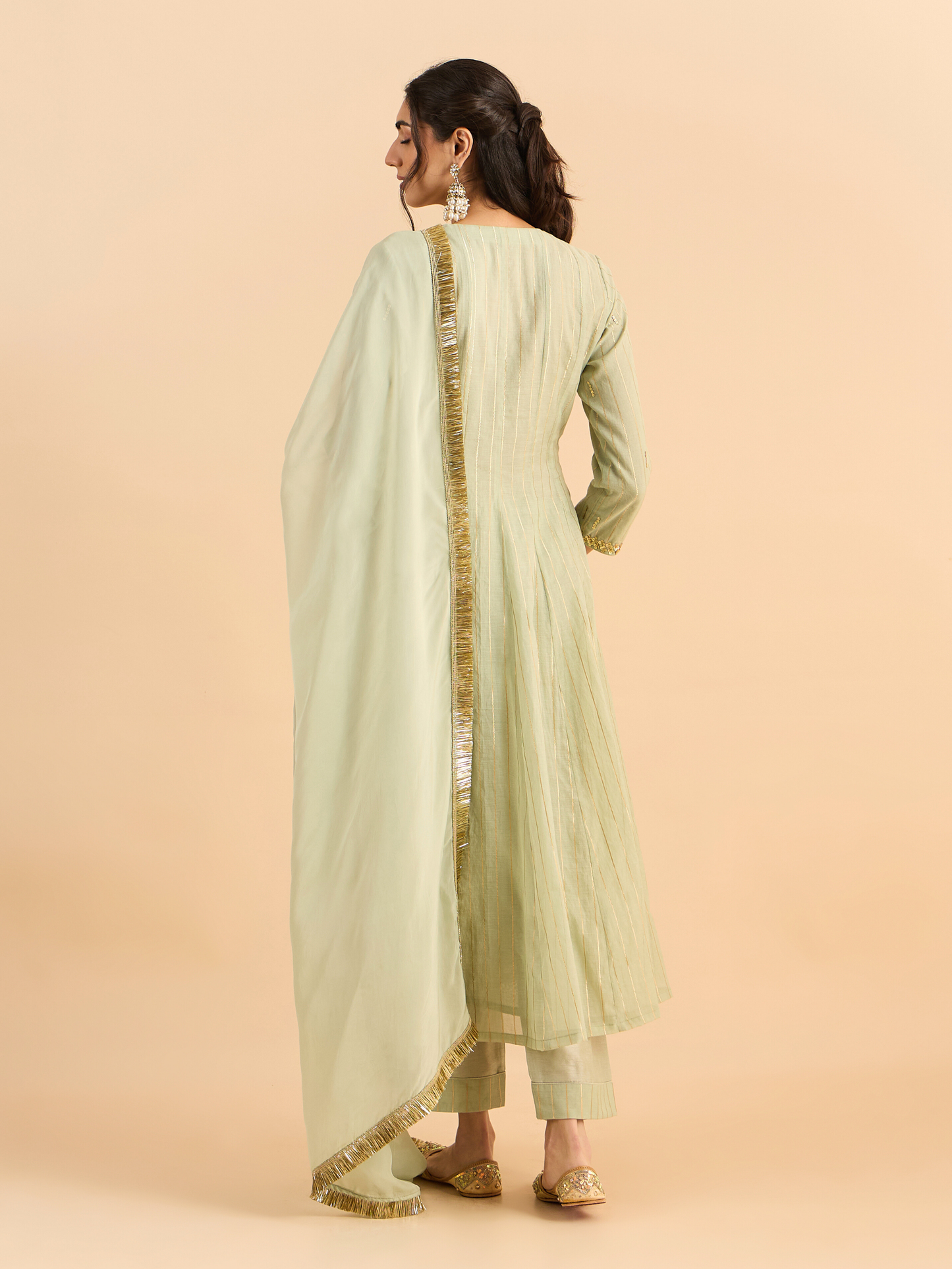 PINK CHAHAT KURTA SET