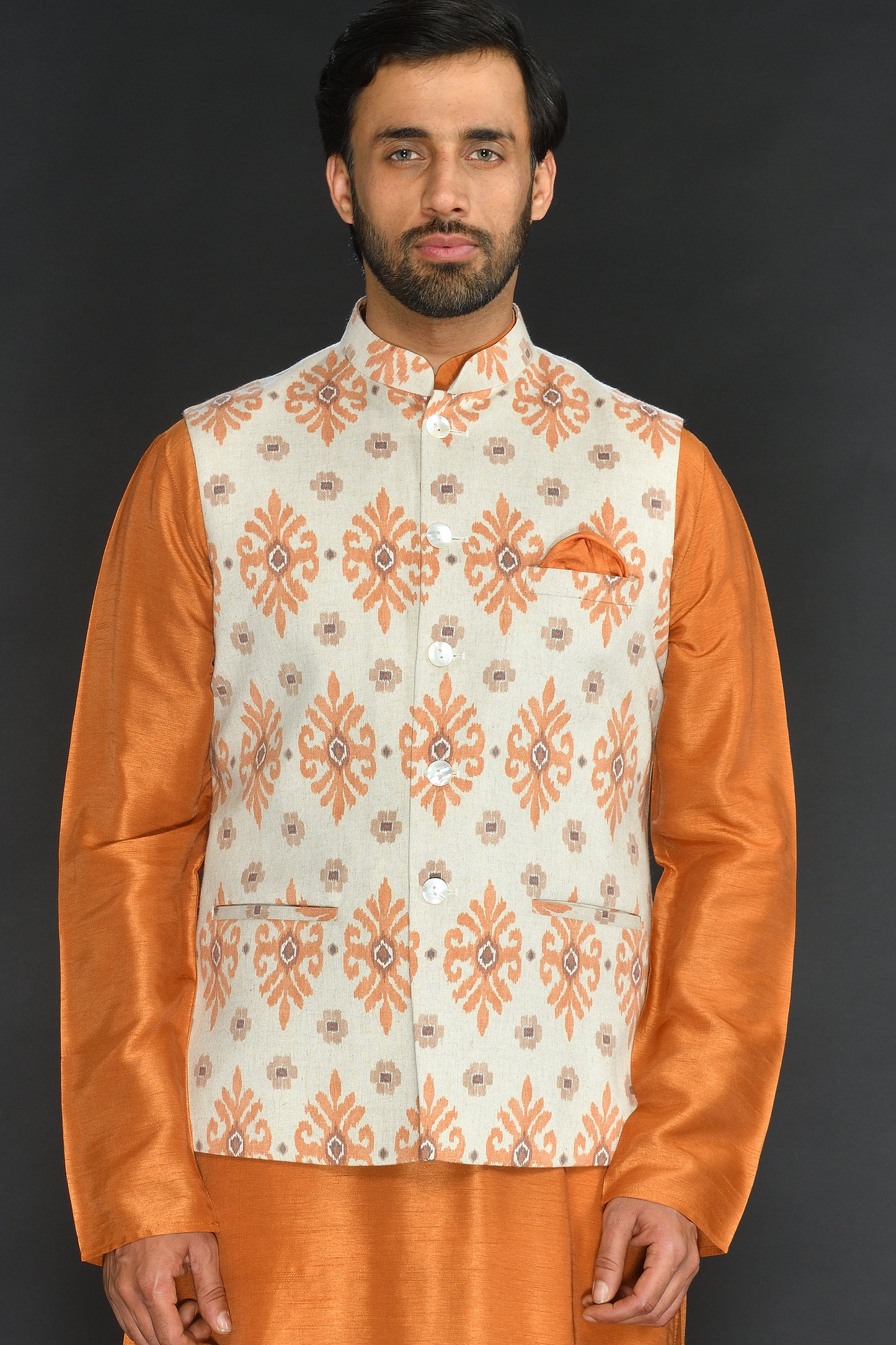 BUNDI WITH KURTA AND CHURIDAR