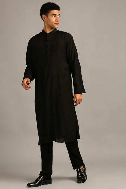 ETHNIC FOLKLORE PRINTED SHERWANI SET