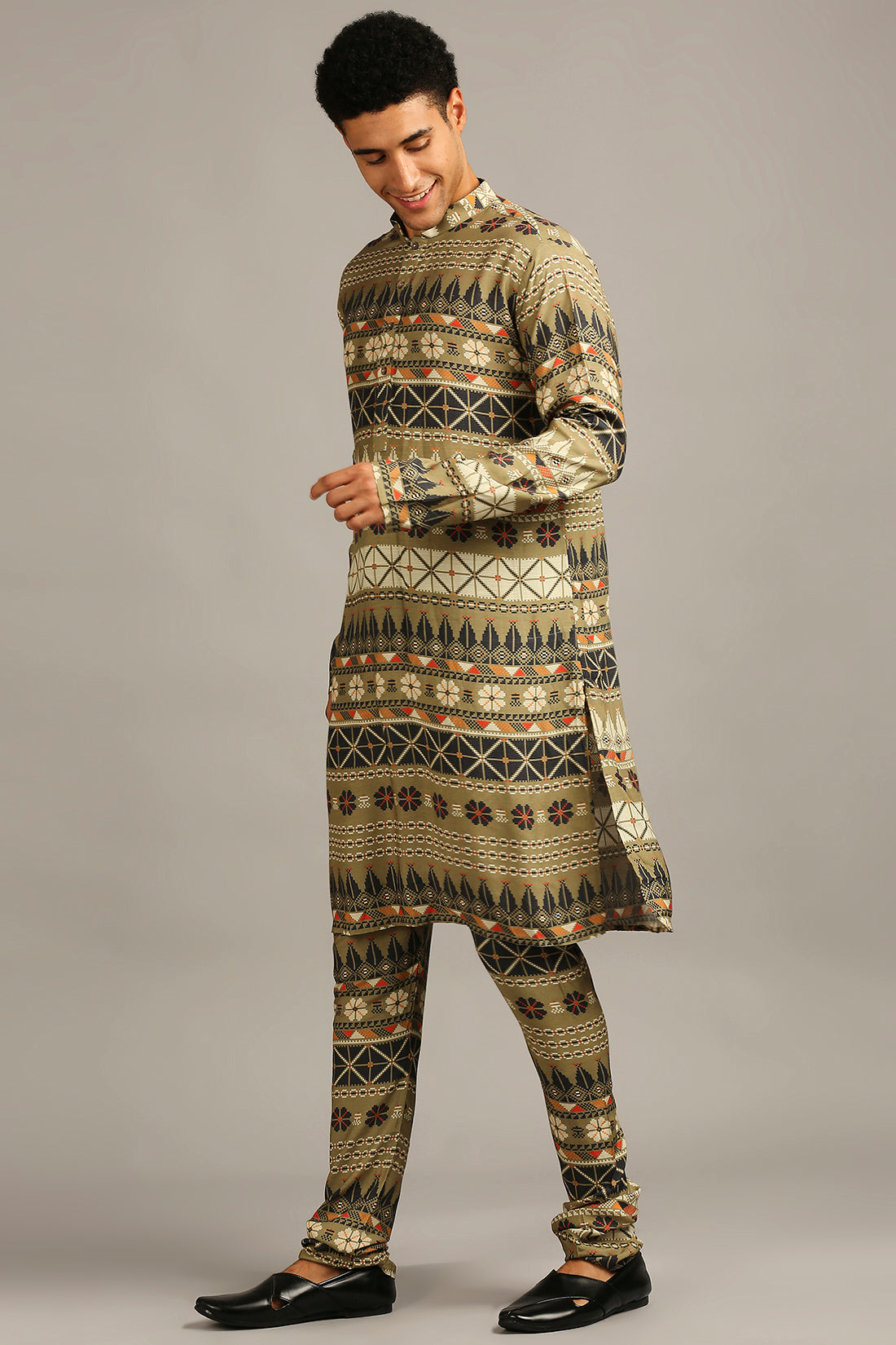 TIRAZ PRINTED KURTA SET