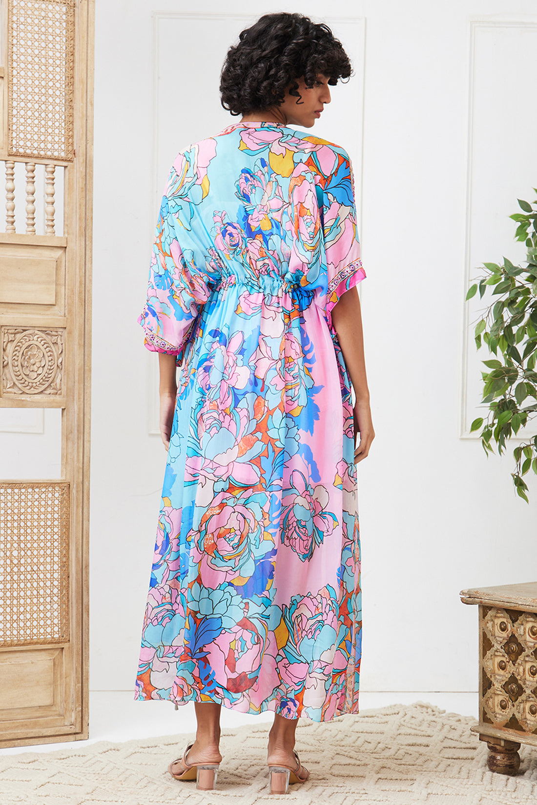 ZAYNAB EMBROIDERED MAXI DRESS