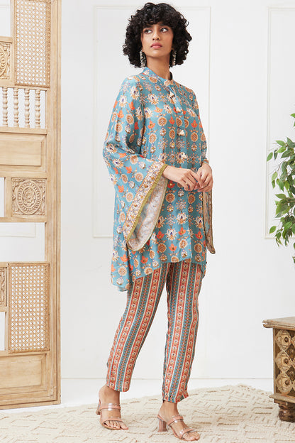 TABRIZ EMBROIDERED CO-ORD SET