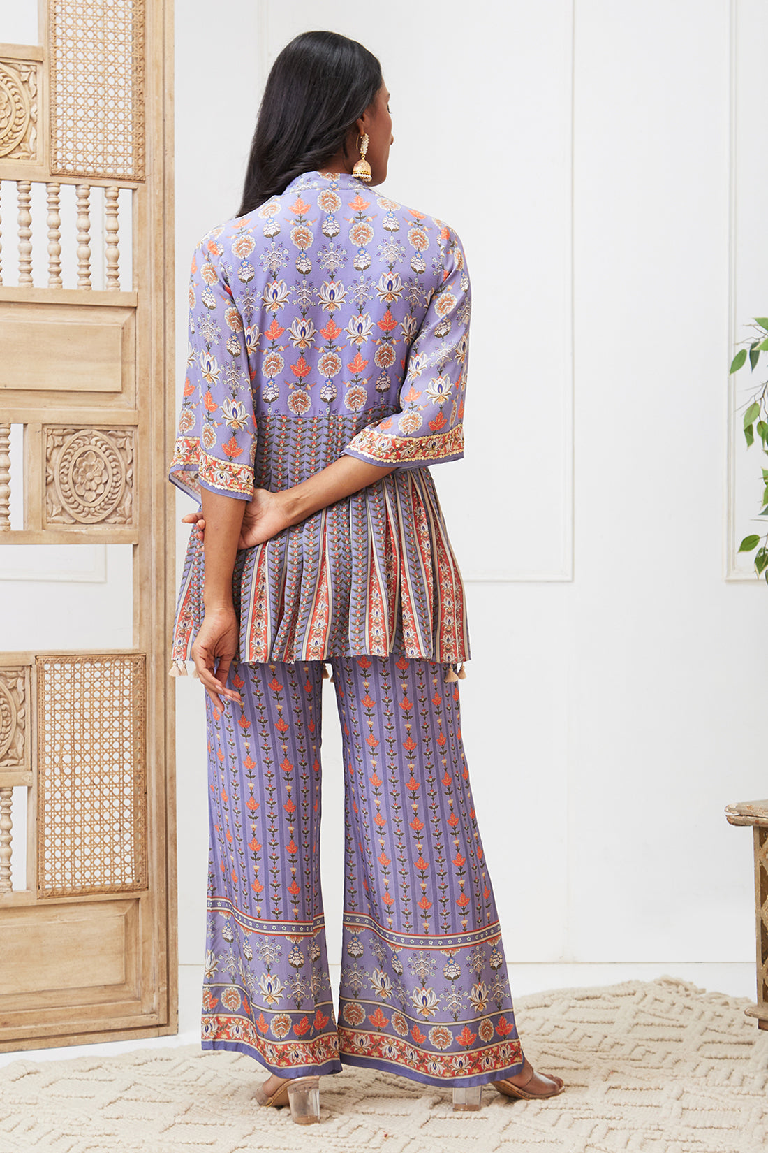 TABRIZ EMBROIDERED KURTA SET