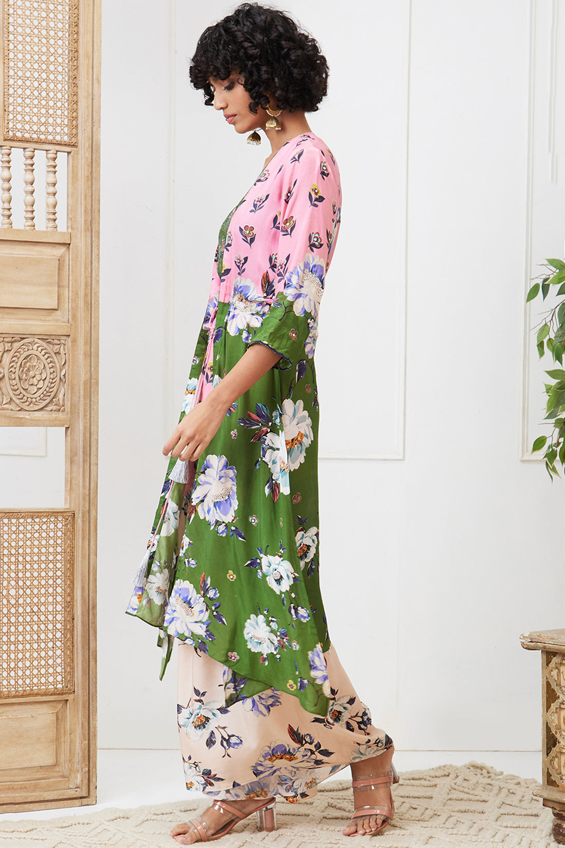 TASNIM PRINTED SHARARA SET