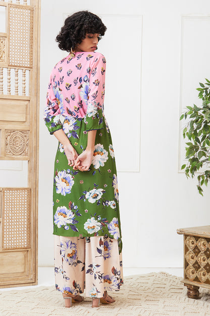 TASNIM PRINTED SHARARA SET