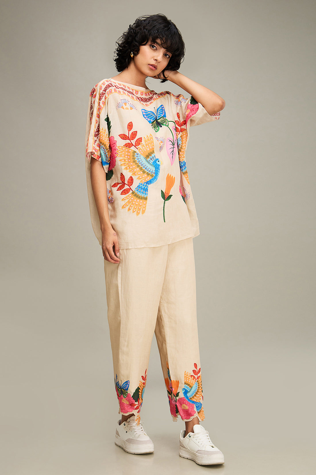 AVIAN CANOPY KIMONO CO ORD SET