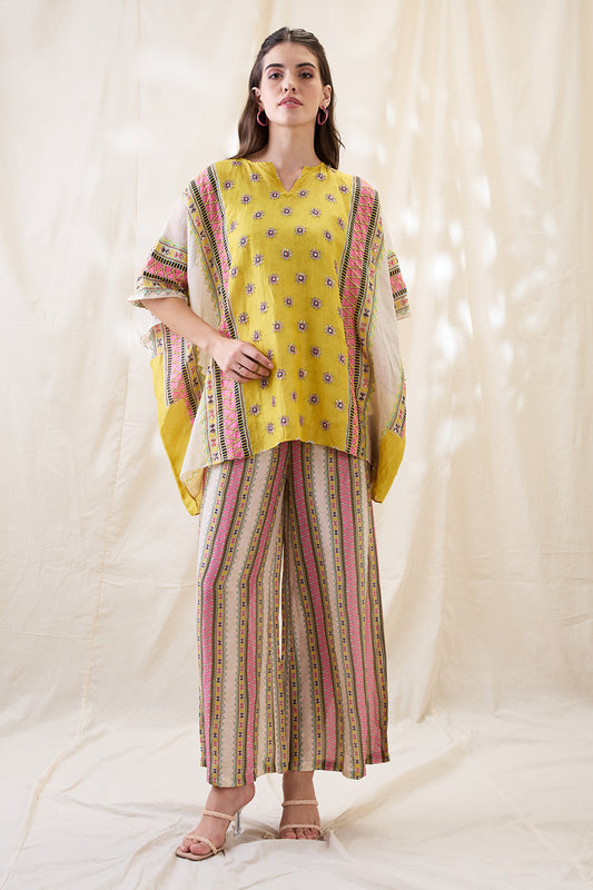 NOOMA PRINTED KIMONO CO-ORD SET