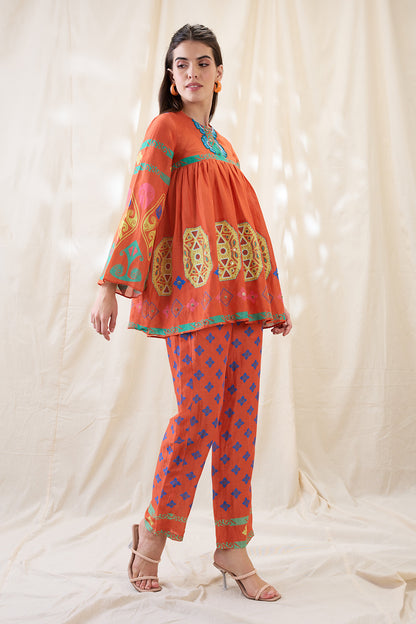 KITCHRA PRINTED  CO-ORD SET