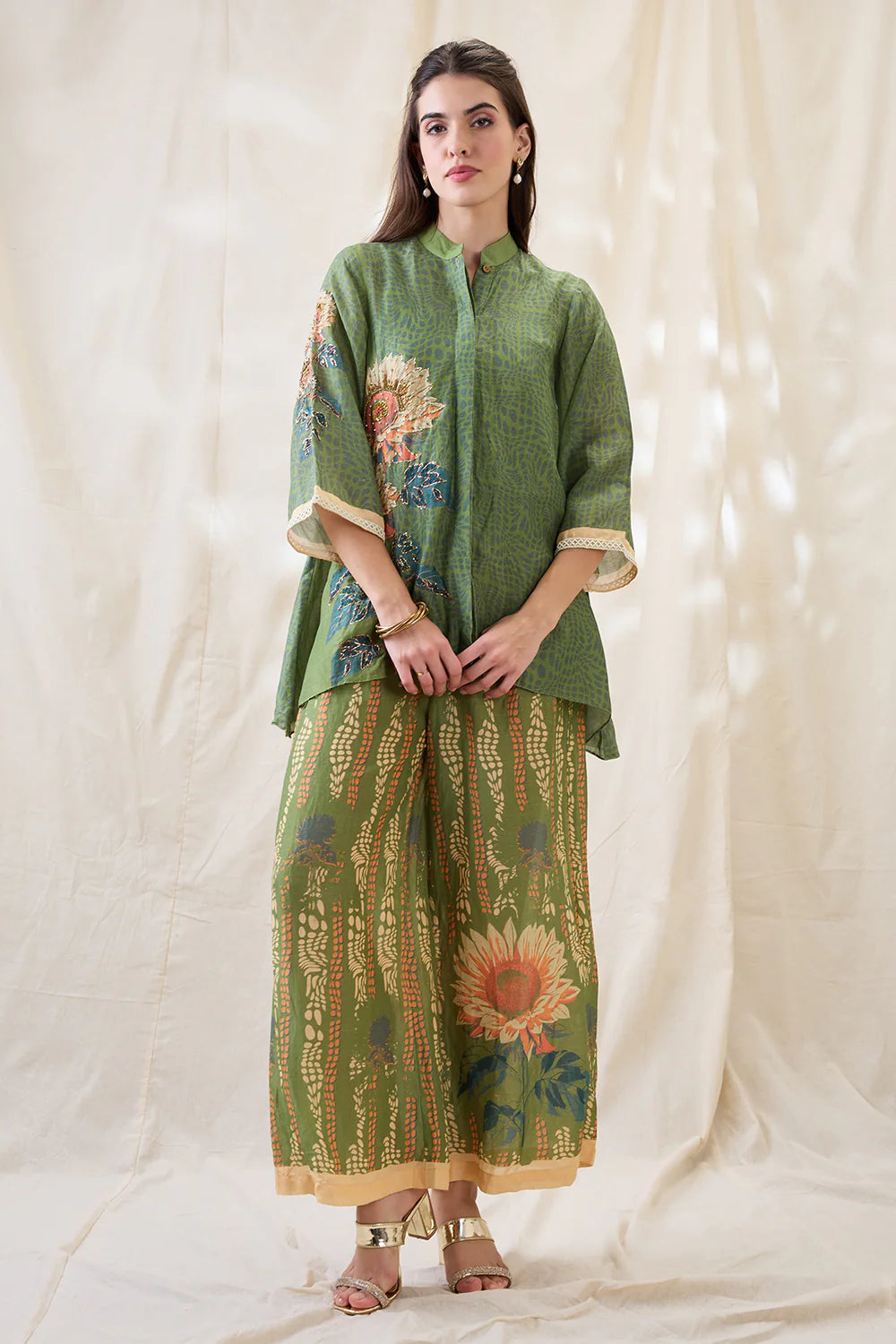 RAVYA EMBROIDERED CO-ORD SET