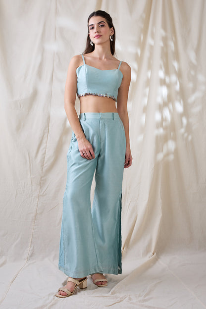 RAVYA CO-ORD SET WITH EMBROIDERED JACKET