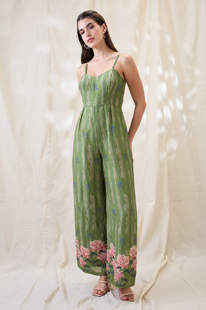 RAVYA EMBROIDERED JUMPSUIT SET