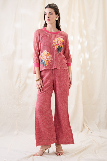RAVYA APPLIQUED CO-ORD SET