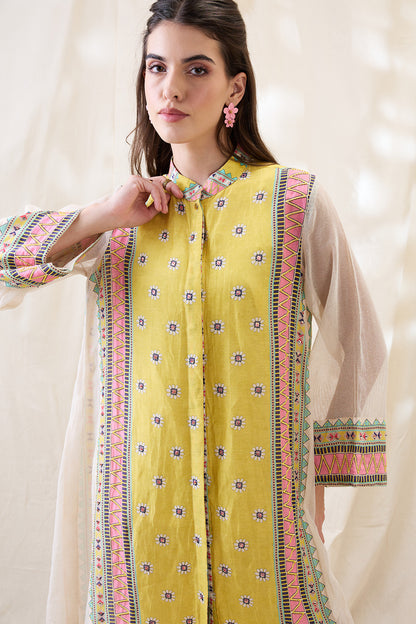 NOOMA EMBELLISHED A-LINE DRESS
