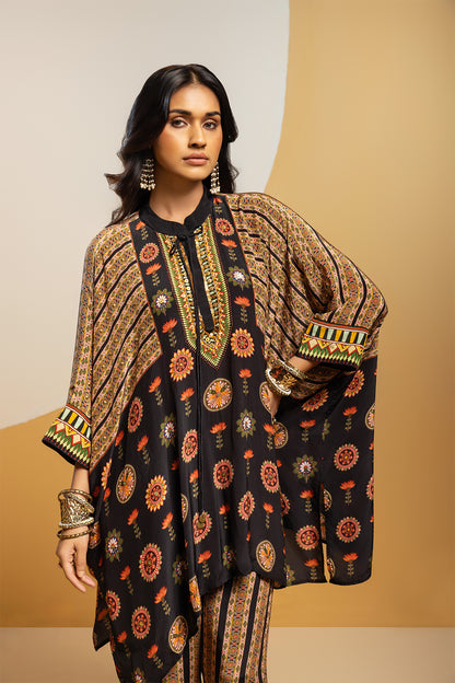 TAARANI EMBELLISHED KIMONO KURTA SET