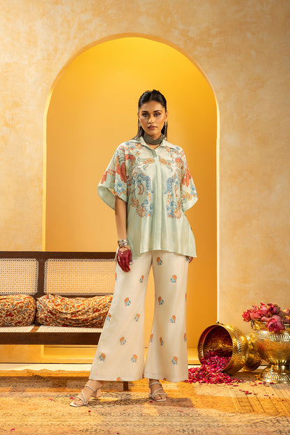 RANGTARA EMBELLISHED  CO-ORD SET