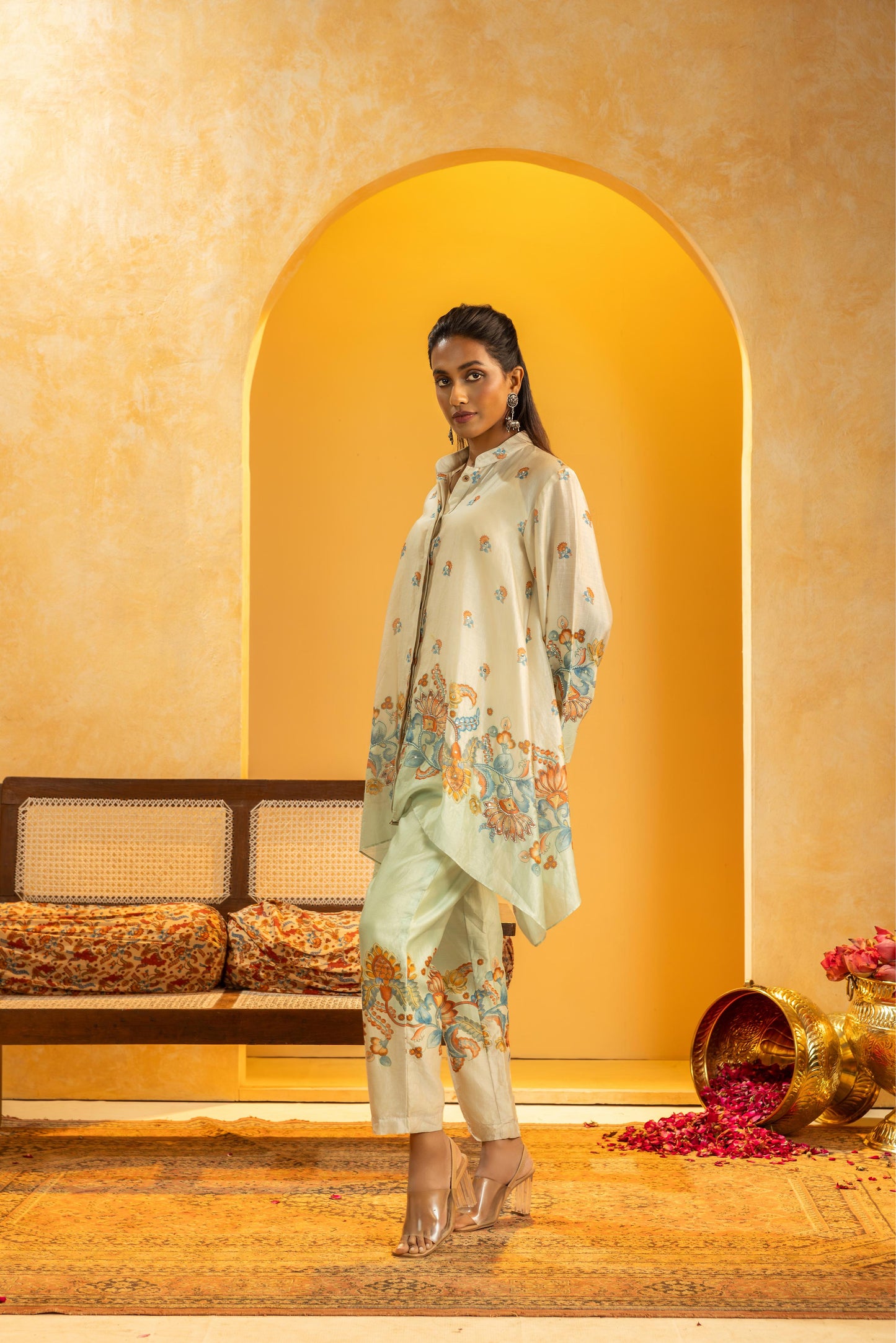 RANGTARA EMBELLISHED  KURTA SET