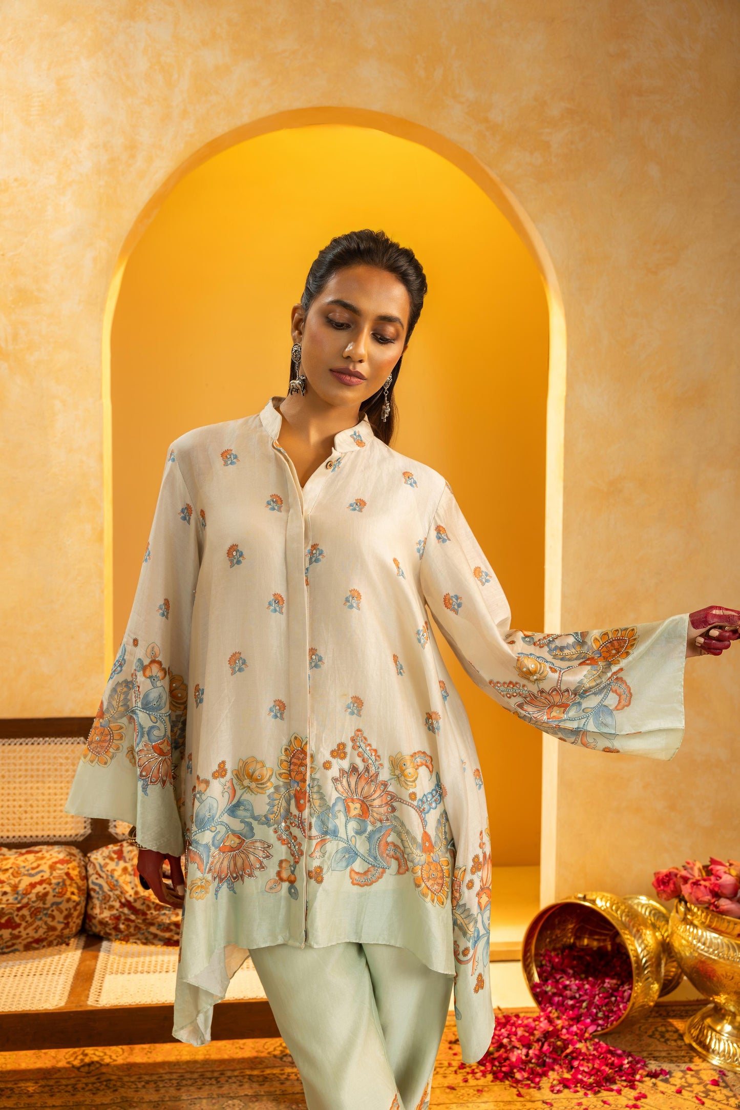 RANGTARA EMBELLISHED  KURTA SET