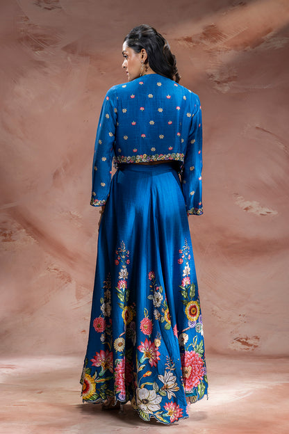 BAGHIRA EMBROIDERED LEHENGA SET