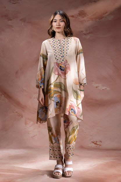ZEYA EMBELLISHED TUNIC AND PANTS