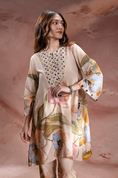 ZEYA EMBELLISHED TUNIC AND PANTS