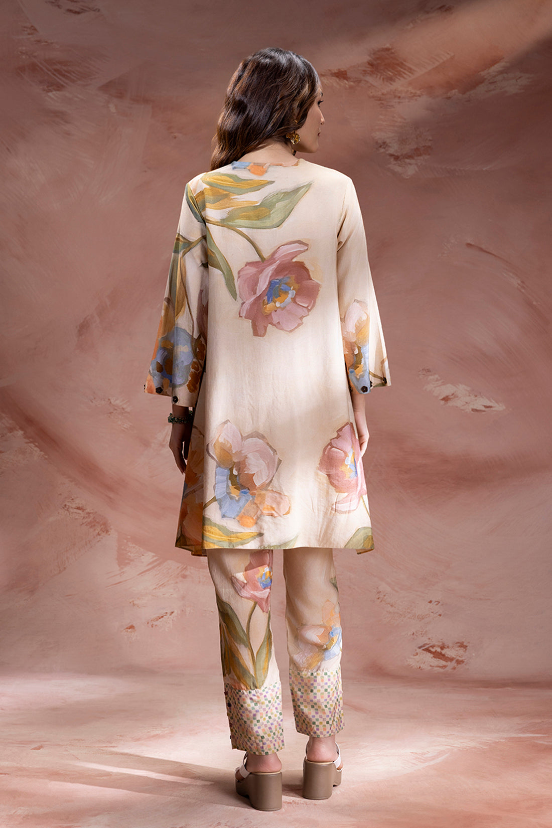 ZEYA EMBELLISHED TUNIC AND PANTS
