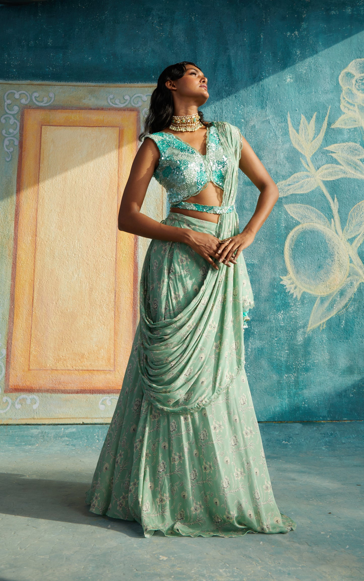 MINT SAREE