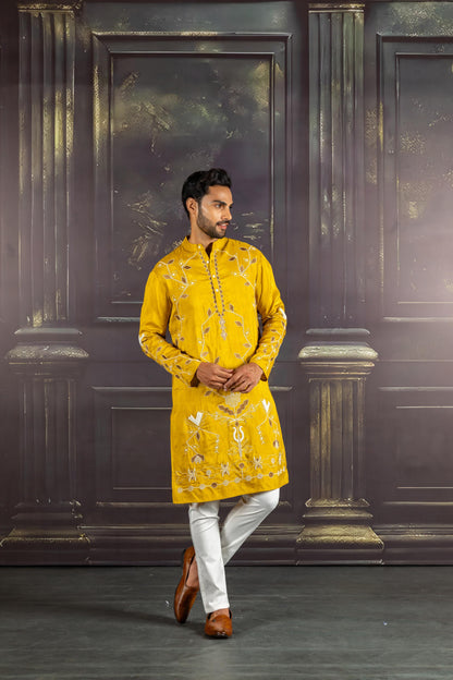 GOLDEN EMBER KURTA