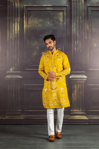 GOLDEN EMBER KURTA