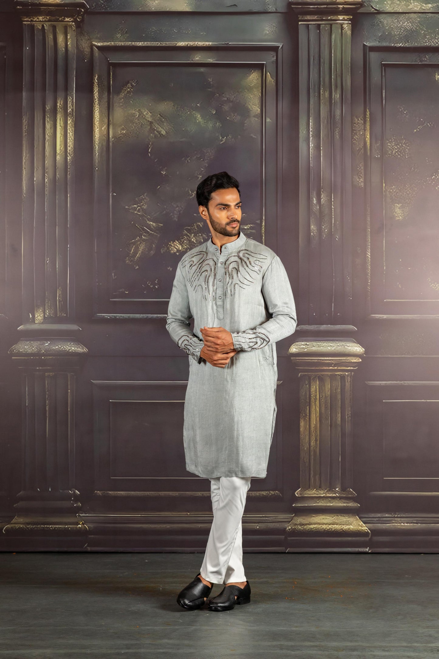 AZURE MIST KURTA