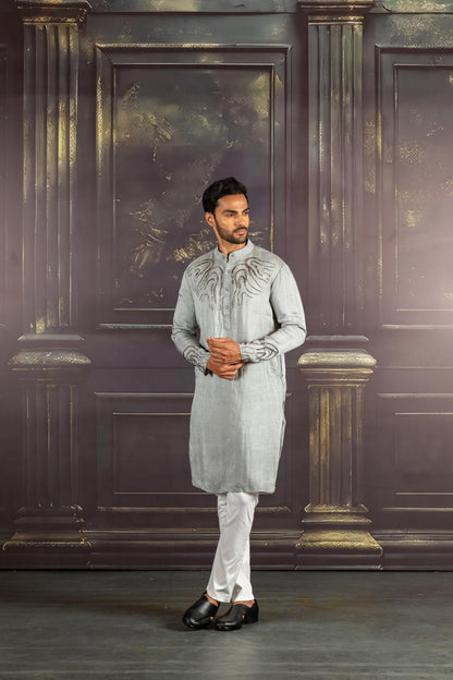 AZURE MIST KURTA