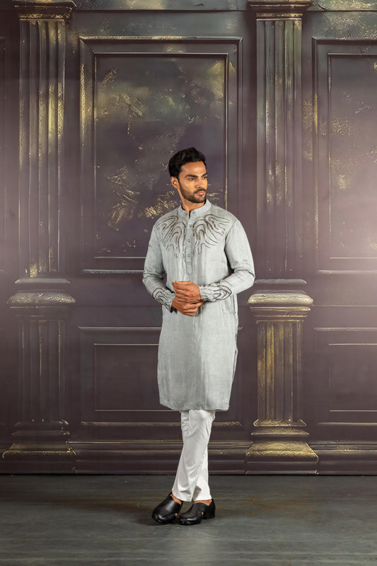 AZURE MIST KURTA