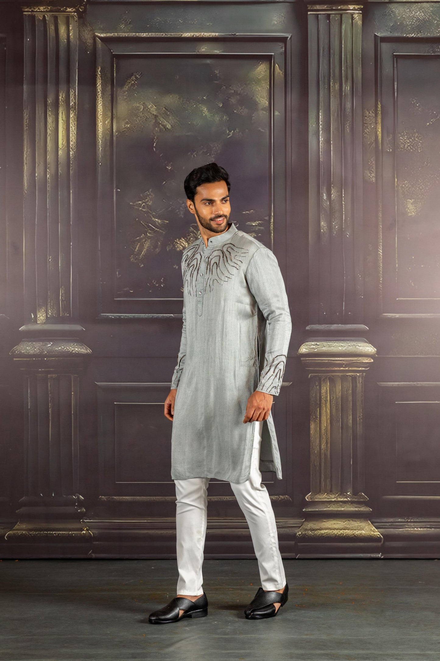AZURE MIST KURTA