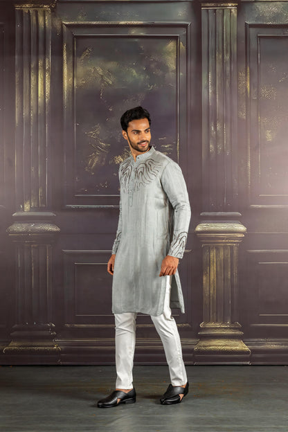 AZURE MIST KURTA