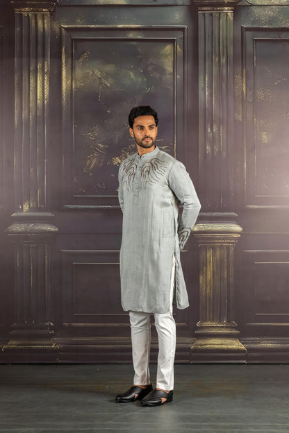 AZURE MIST KURTA