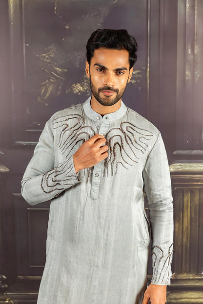 AZURE MIST KURTA