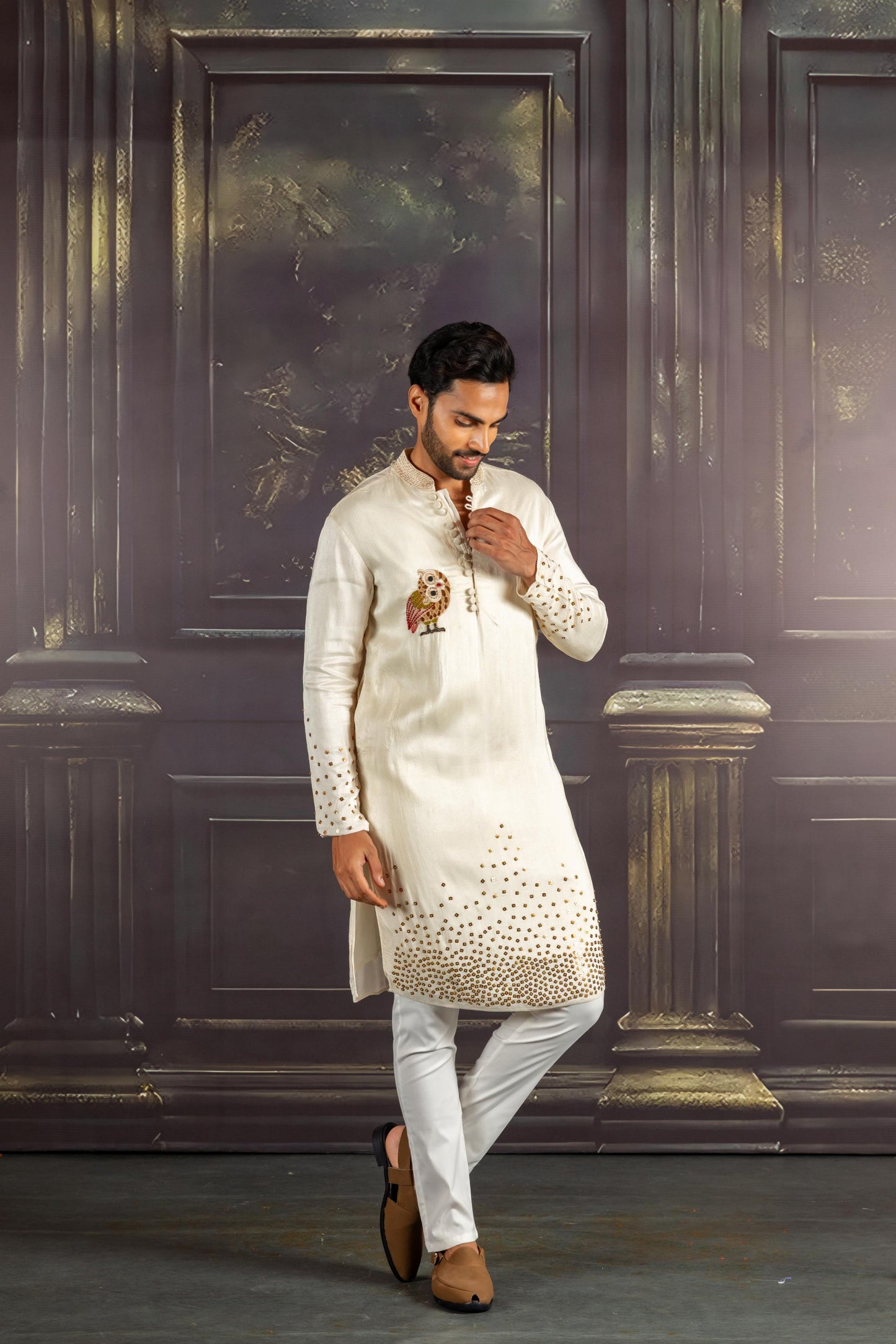 IVORY SERENITY KURTA