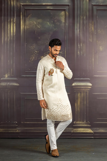 IVORY SERENITY KURTA
