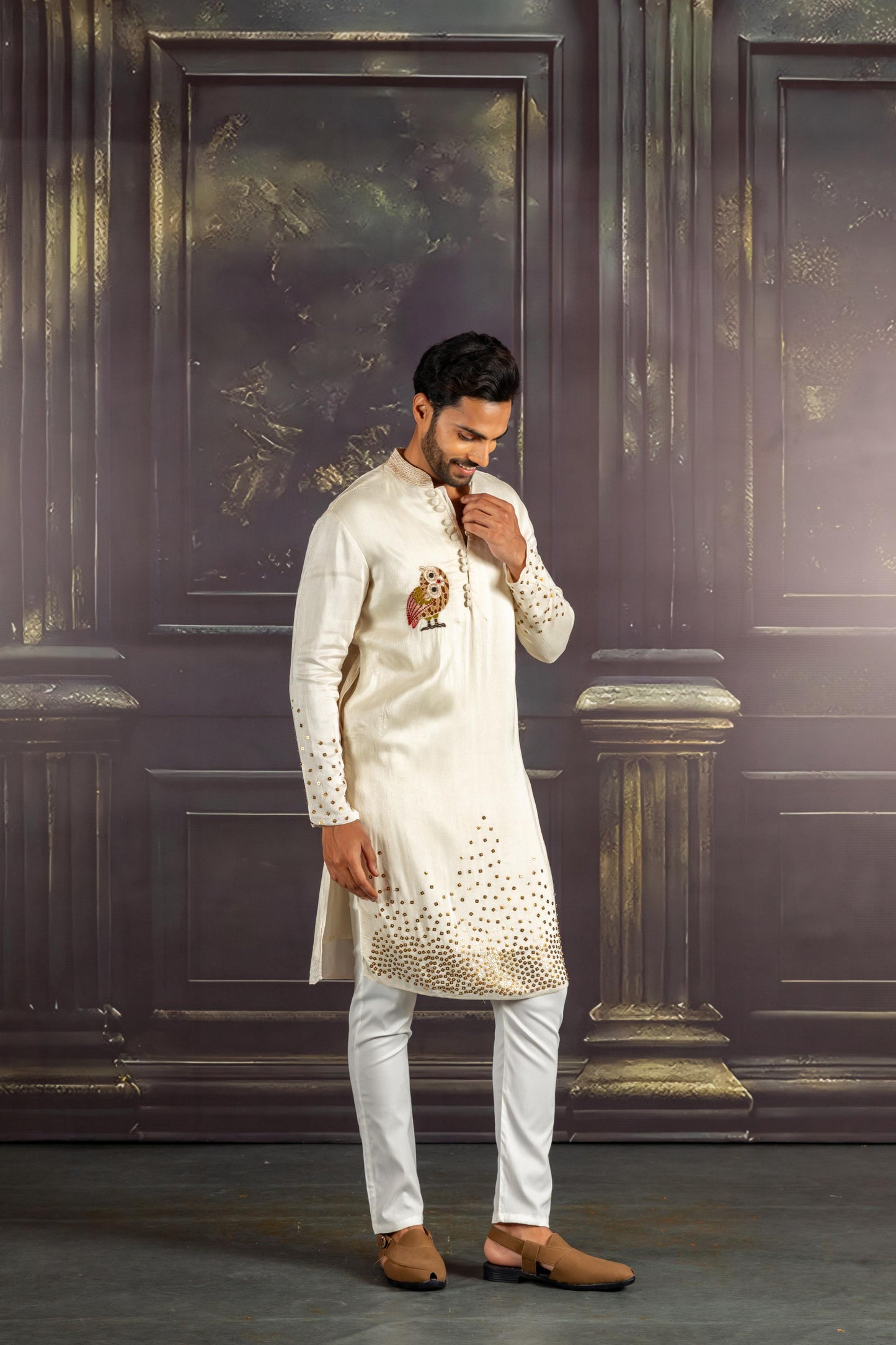 IVORY SERENITY KURTA