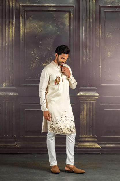 IVORY SERENITY KURTA